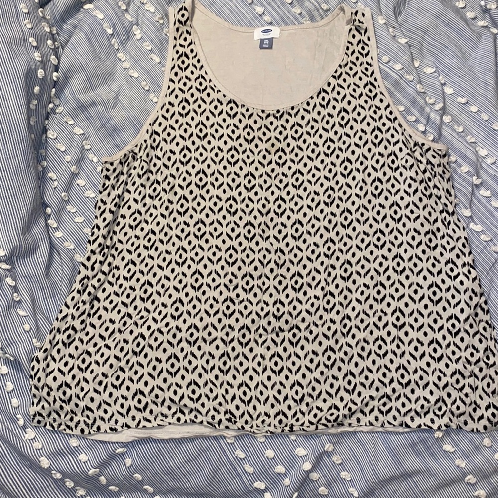 XXL Old Navy Tribal Print Sleeveless Top